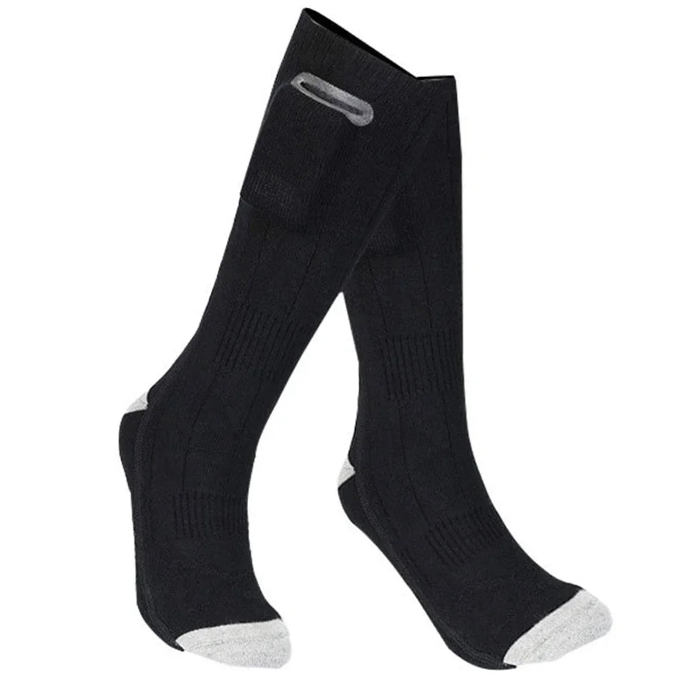 Elektrisch wärmende Socken Schwarz